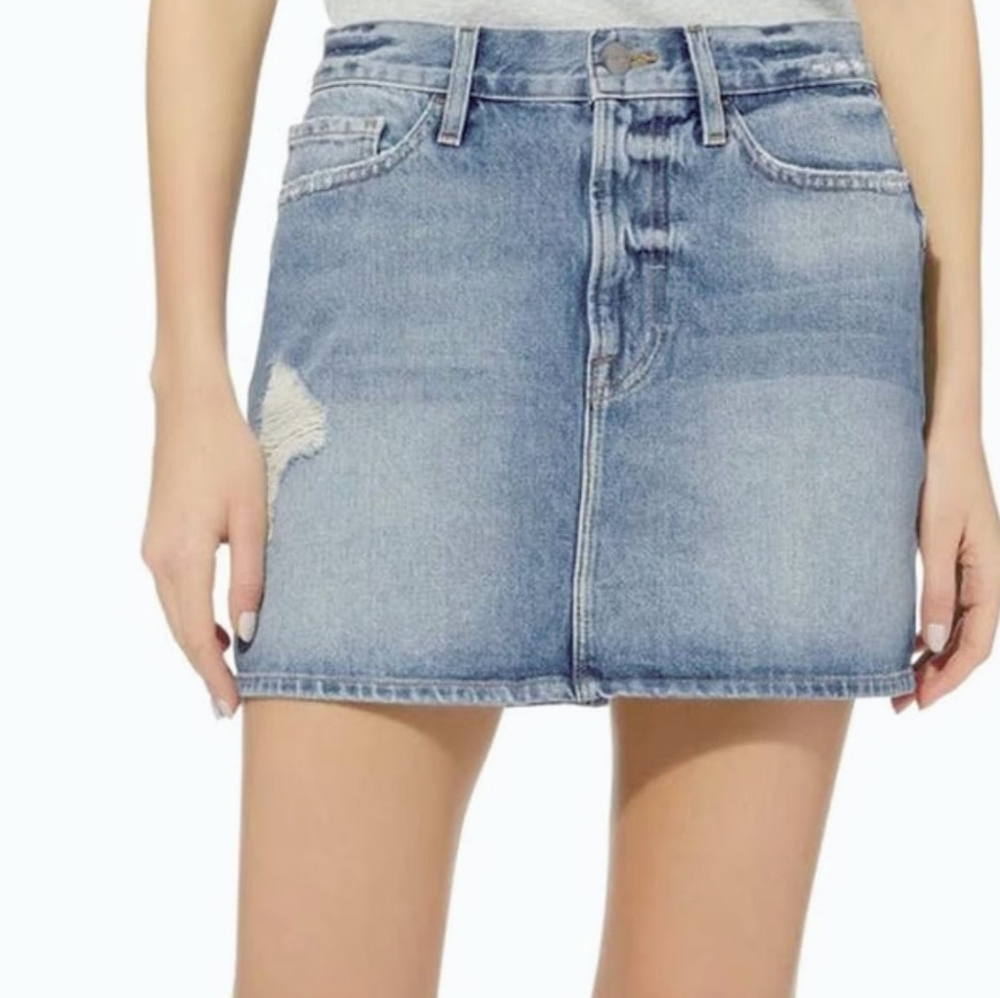 FRAME Denim Deanville Le Mini Jean Skirt Sz 25